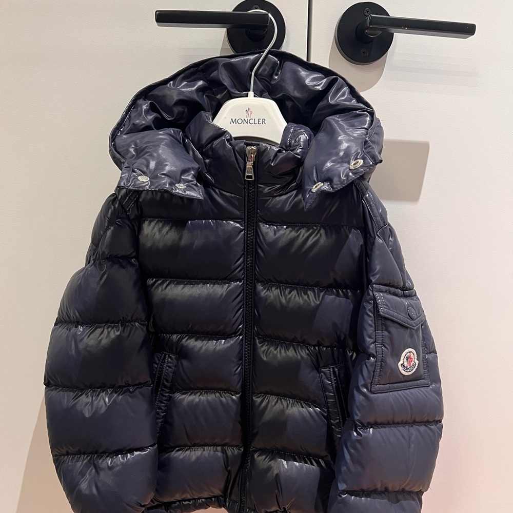 Moncler Unisex New Maya Hooded Down Jacket - Little Kid